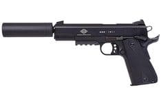 GSG 1911 AD-OPS .22 LR Pistol - Black Anodized, Rail & Beavertail Safety - view 3