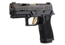 Sig Sauer P320 X Carry 9mm - TiN Gold Trigger, 17rd, X-RAY3 Sights - view 3
