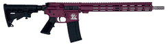 Great Lakes AR-15 .223 Wylde 16" Semi-Auto Rifle - Black Cherry - view 2