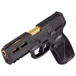Taurus G3 T.O.R.O. 9mm Black & Gold Optic Ready Pistol - Gen 3 - view 2