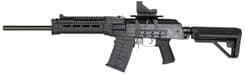 JTS M12AK T1 Tactical 12GA Semi-Auto Shotgun, 18.7" Barrel, Black - view 3