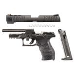 Walther PPQ M2 .22 LR SAO Pistol with Fiber Optic Precision Sights - view 2