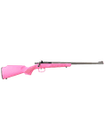 Crickett Youth Pink Bolt Action .22 LR Rifle - Stainless Finish - view 4