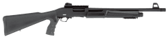 Cobra III Force 12GA Tactical Pump Shotgun - 18.5" Barrel & Fiber Optics - view 2