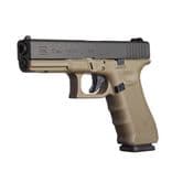 Glock 17 Gen 4 9mm - Battlefield Green/Black, High-Capacity Pistol - view 3