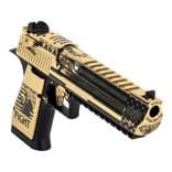 Magnum Research Desert Eagle Mark XIX .50 AE 6in Gold Engraved - view 3