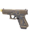 Glock 19 Gen 3 Custom "Trump" 9mm Pistol with Cerakote Finish - view 2