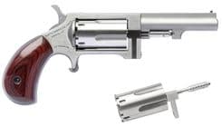 NAA Sidewinder Dual-Caliber .22 WMR/.22 LR Stainless Revolver - view 5