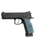 CZ Shadow 2 Optics-Ready 9mm Pistol with Blue Grips - view 2