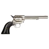 Heritage Rough Rider Nickel .22 LR Revolver - Precision Classic - view 2