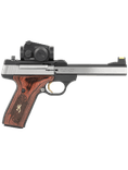 Browning Buck Mark Medallion .22 LR SAO Pistol - Matte Black/Rosewood - view 4