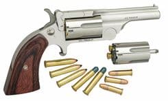NAA Ranger II .22 WMR Revolver - Stainless Rosewood Compact Classic - view 2