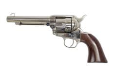 Uberti 1873 Cattleman NM Revolver .45 LC - Polished Nickel, 5.5" - view 2
