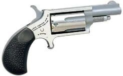 NAA Mini-Revolver .22 WMR - Stainless Steel, Rubber Grip Compact - view 2