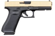 Glock 17 Gen5 9mm - Black & Gold Precision Pistol - view 2