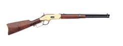 "Uberti 1866 Yellowboy .45 Colt Lever Action Rifle - 20\" Octagon Classic" - view 2