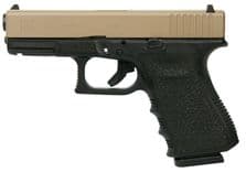Glock 19 Gen3 FDE 9mm Compact Semi-Auto Handgun - Reliable Defense - view 2