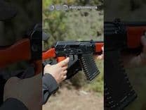 Panzer AK-12 Red Wood Semi-Auto Shotgun, 12ga, 18.5" Barrel - view 5