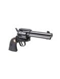 Cimarron Plinkerton .22 LR SAO Revolver - Matte Black, 4.75" Barrel - view 5