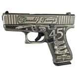 Glock 43X Gen4 "Trump" Grey 9mm Compact Pistol - Custom Safe Action - view 2