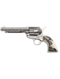 Taylors & Co. 1873 Nickel-Engraved .357 Mag Revolver - Cattle Brand - view 3