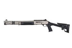 Panzer Arms M4 Marine Tactical 12 Ga. Semi-Auto Shotgun - Nickel Finish - view 2