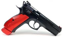 CZ 75 SP-01 Comp 9mm Pistol, Black/Red - Ergonomic & Accurate - view 2