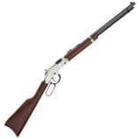 Henry Golden Boy Silver .22 LR Lever Action Rifle - 20" Nickel Beauty - view 2