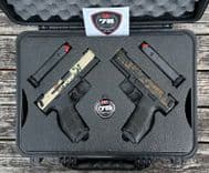 HK VP9 75th Anniversary 9mm 4in Flecktarn & Tropentarn Two Pistol Set - view 3