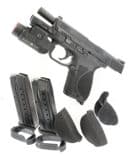 S&W M&P9 M2.0 Compact Tactical 9mm Pistol with Light - view 3