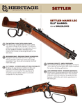 Heritage Settler Mare's Leg .22LR Lever Pistol - Case Hardened Classic - view 4
