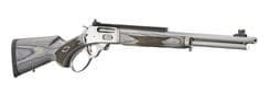 Marlin 336 SBL .30-30 Lever Rifle - Polished Stainless, Fiber Optic Sights - view 2