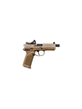 FNX-45 Tactical Gen 1 .45 ACP Pistol - FDE, 5.3" Barrel, Night Sights - view 3