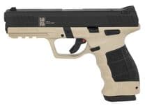 SAR9 Mete Safari 9mm Pistol - 17+1 Capacity, Black/Tan Finish - view 2