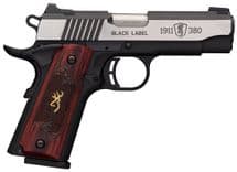 Browning 1911-380 Black Label Medallion Pro Compact SAO Pistol - view 2