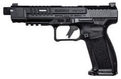 Canik Mete SFx Pro 9mm SAO Pistol - Threaded Barrel, Black - view 3