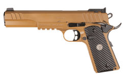 Girsan MC1911 Hunter 10mm Pistol, 6" Barrel - FDE Finish - view 3