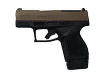 Taurus GX4 1-GX4M93E-CK 9mm 3.06" Barrel 13rd Semi-Auto Pistol, Coyote Cerakote, Optics Ready, 3 Mags & Holster - view 2