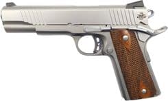 Rock Island Armory Rock Standard FS .45 ACP Stainless 5" Precision Pistol - view 2