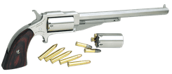 NAA 1860 Hogleg .22LR/Mag Revolver - Stainless, Classic Design - view 2