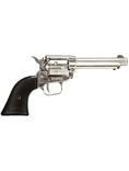 Heritage Rough Rider .22 LR Nickel Revolver - Classic 6.5" Steel - view 3