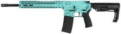 Black Rain Ordnance Fusion 5.56 NATO 16in Tiffany Blue Battleworn - view 2