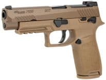 Sig Sauer P320 M17 9mm Coyote Tan DAO Semi-Auto Pistol with Night Sights - view 4