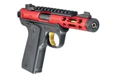 Ruger MK IV 22/45 Lite - Red Anodized .22 LR Pistol - view 3