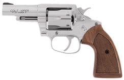 Colt Viper .357 Stainless 3" Revolver - 6rd Dual Action, Walnut Grip - view 2