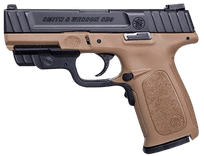 Smith & Wesson SD9 FDE 9mm Pistol, 16-Round, CMT Laser-Equipped - view 2