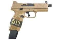 FN 509 Tactical FDE 9mm Optic-Ready Handgun, 24-Rd Capacity - view 4