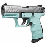Walther P22 Q Angel Blue .22 LR Semi-Auto Pistol - view 3
