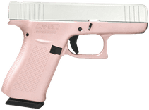 Glock G43X 9mm 3.41in Pearl White Slide Rose Gold - view 2