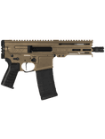 CMMG Dissent Mk4 5.56 Tactical Pistol - Coyote Tan, 6.5" Barrel - view 3